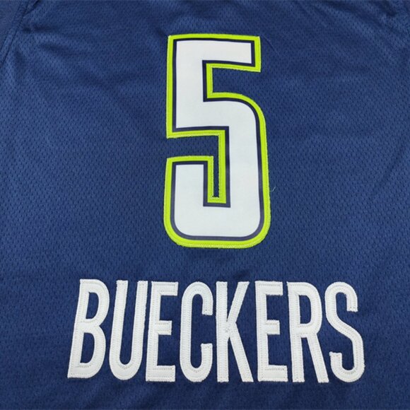 Mens Paige Bueckers #5 Dallas Wings Jersey Navy - Picture 3 of 5